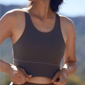 Aerie Offline Longline Sports Bra/Crop Top